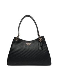 Guess Torebka Mirema HWWG96 31230 Czarny. Kolor: czarny. Materiał: skórzane