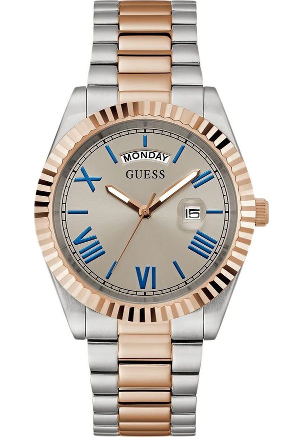 Zegarek męski Guess GW0265G13 srebrny. Kolor: srebrny