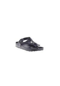 Japonki męskie Birkenstock Gizeh Eva. Zapięcie: bez zapięcia. Kolor: czarny. Materiał: materiał, syntetyk. Szerokość cholewki: normalna