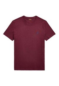 Polo Ralph Lauren T-Shirt 710671438283 Bordowy Custom Slim Fit. Typ kołnierza: polo. Kolor: czerwony. Materiał: bawełna #5