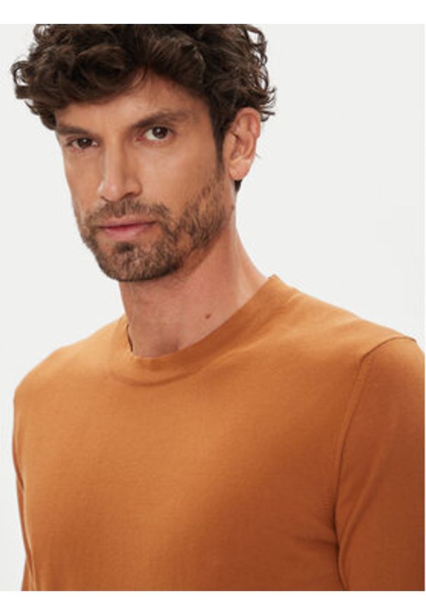 K-Way T-Shirt Combe K4126SW Brązowy Regular Fit. Kolor: brązowy. Materiał: bawełna