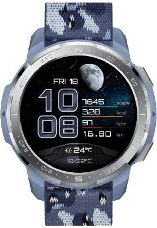 HONOR - Smartwatch Honor Watch GS Pro Niebieski (DAN-B19). Rodzaj zegarka: smartwatch. Kolor: niebieski