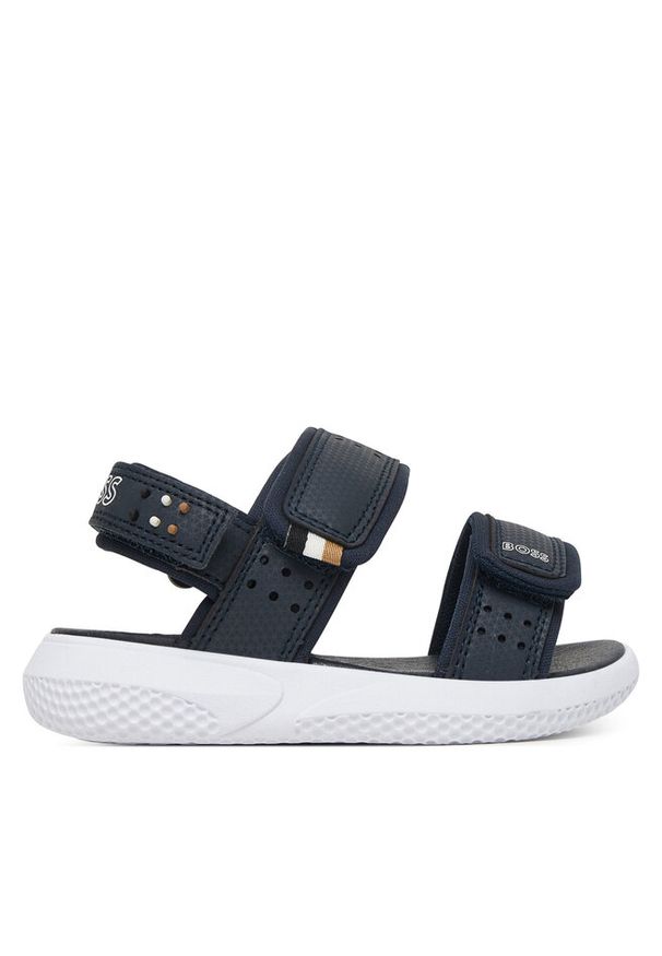 Sandały BOSS. Kolor: niebieski