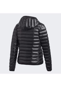 Adidas - Varilite Down Jacket. Kolor: czarny. Materiał: puch, poliester, materiał. Sport: turystyka piesza