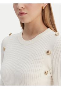 Guess Sukienka dzianinowa W6RK06 Z2YJ2 Écru Regular Fit. Materiał: wiskoza #5