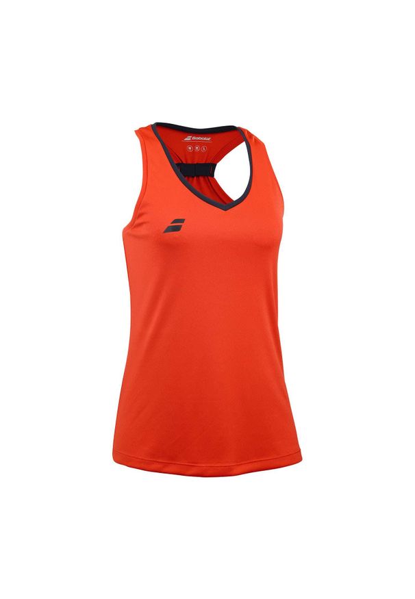 Babolat Play Tank Top Women's Sleeveless Top. Kolor: czerwony