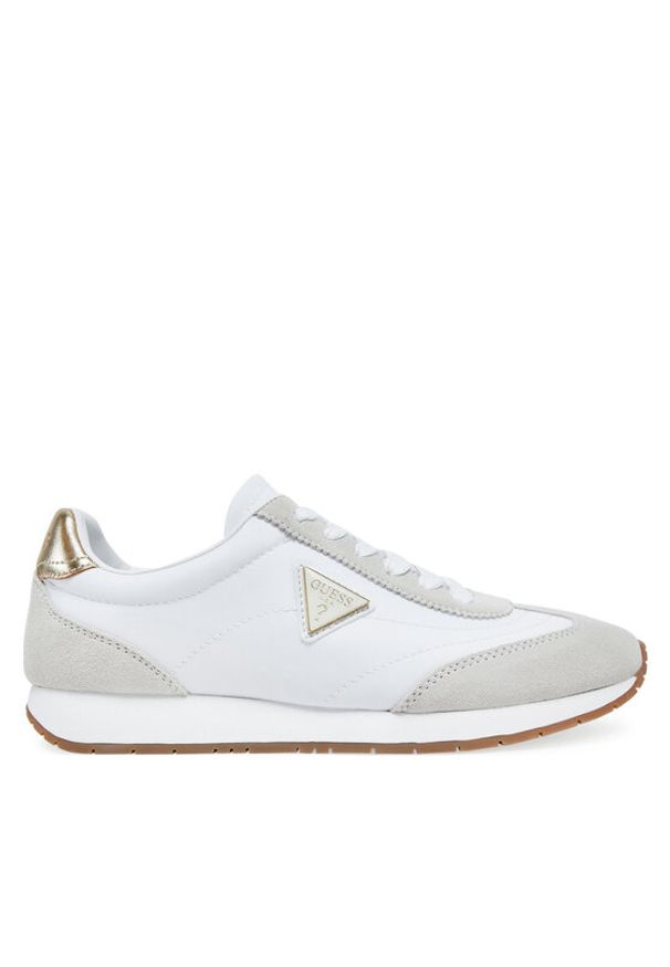 Guess Sneakersy FLJJOG SUE12 Biały. Kolor: biały. Materiał: skóra