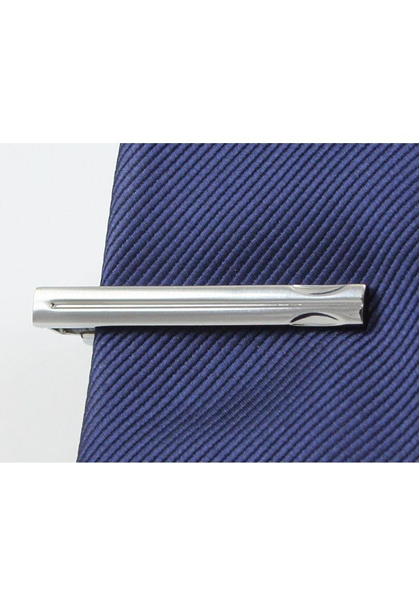 Alties - Elegancka Spinka do Krawata (5cm) - ALTIES - Srebrna. Kolor: srebrny