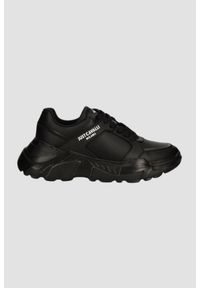Just Cavalli - JUST CAVALLI Czarne sneakersy Fondo Casper, Rozmiar 45. Kolor: czarny