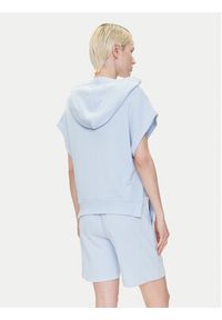 Emporio Armani Underwear Bluza EW000498 AF10882 U9273 Błękitny Loose Fit. Kolor: niebieski. Materiał: bawełna #5
