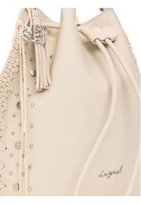 Desigual Plecak 26SAKP33 Beżowy. Kolor: beżowy. Materiał: skóra #2