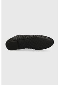 Lauren Ralph Lauren baleriny skórzane Jayna kolor czarny 802912309001. Nosek buta: okrągły. Kolor: czarny. Materiał: skóra #4