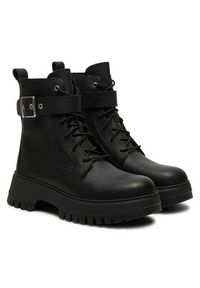 Timberland Botki Mid Lace Boot TB0A6FBWW021 Czarny. Kolor: czarny. Materiał: skóra #4