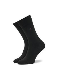 TOMMY HILFIGER - Tommy Hilfiger Skarpety długie 701235374 Czarny. Kolor: czarny. Materiał: materiał, bawełna #5