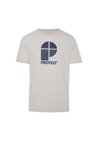 Klasyczny T-shirt Protest. Kolor: biały #1