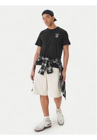 Reebok T-Shirt Greyson RK25568CCM Czarny Regular Fit. Kolor: czarny. Materiał: bawełna #3