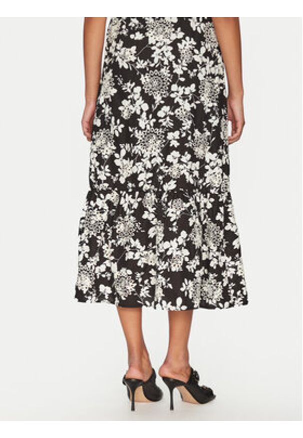 Gaudi Spódnica midi 511BD75002 Czarny Regular Fit. Kolor: czarny. Materiał: bawełna