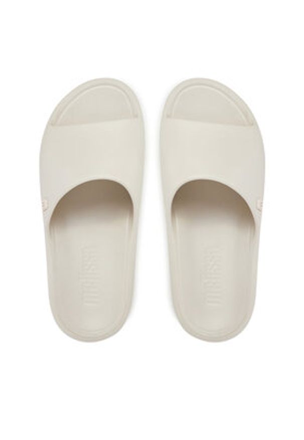 melissa - Melissa Klapki Melissa Free Print Slide Ad 33973 Beżowy. Kolor: beżowy. Wzór: nadruk