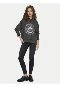 only - ONLY Bluza Lucinda 15340912 Szary Regular Fit. Kolor: szary. Materiał: bawełna, syntetyk #6