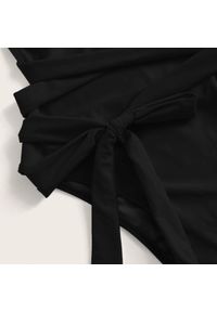 Intica - Strój kąpielowy jednoczęściowy z wiązaniem odporny na słońce i wodę Merralee. Kolor: czarny. Materiał: materiał #5