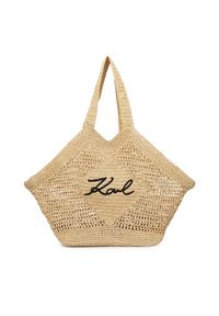 Karl Lagerfeld - Torebka KARL LAGERFELD. Kolor: beżowy #1