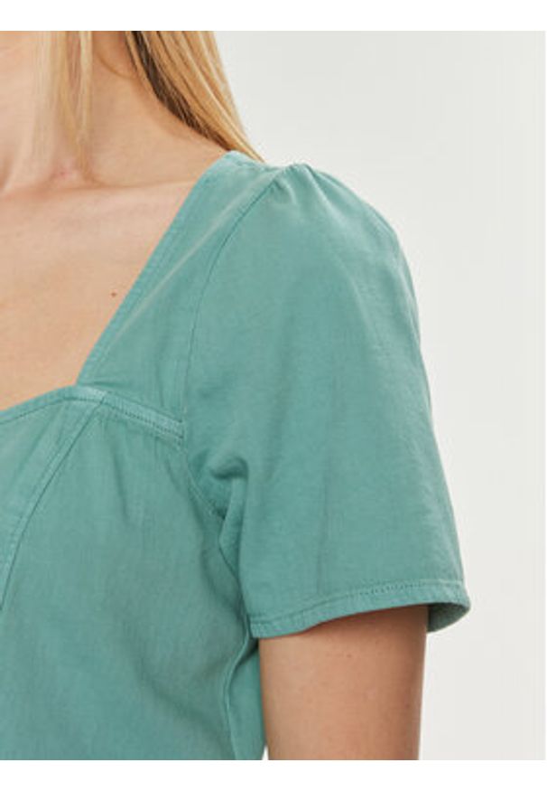 Levi's® Bluzka Pascale A7332-0005 Zielony Regular Fit. Kolor: zielony. Materiał: bawełna