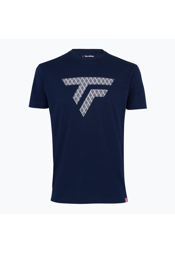 TECNIFIBRE - Koszulka męska Tecnifibre Training Tee. Kolor: niebieski. Sport: tenis