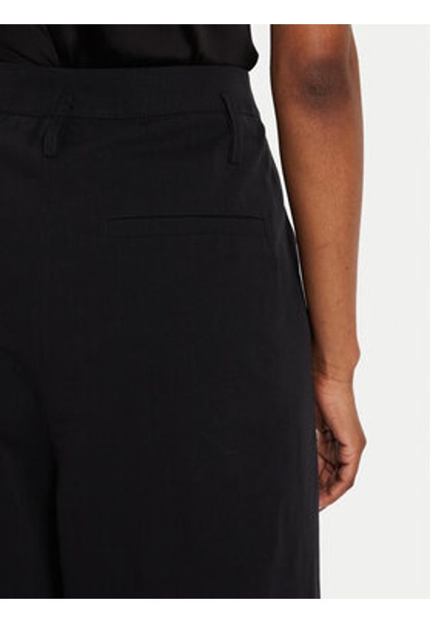 Herskind Spodnie materiałowe Carl 5297150 Brązowy Relaxed Fit. Kolor: czarny. Materiał: bawełna