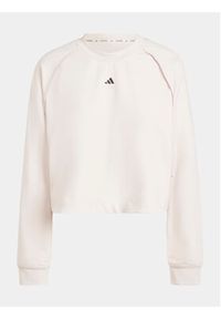 Adidas - adidas Bluza techniczna Power IT9199 Różowy Loose Fit. Kolor: różowy. Materiał: syntetyk #5