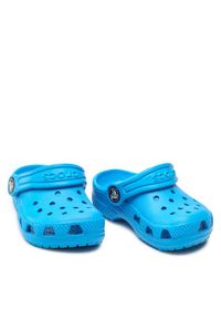 Crocs Klapki Classic Clog T 206990 Niebieski. Kolor: niebieski