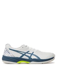 Asics Buty do tenisa Gel-Game 9 1041A337 Biały. Kolor: biały. Materiał: skóra. Sport: tenis