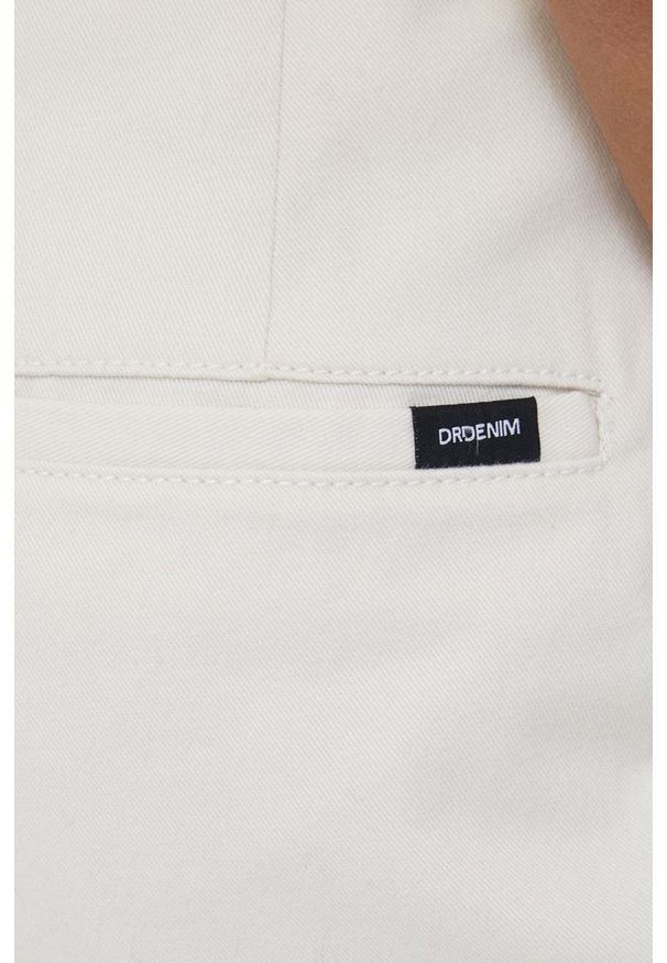 Dr. Denim jeansy Bella damskie high waist. Stan: podwyższony. Kolor: beżowy