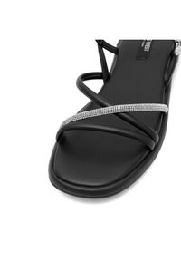Nine West Sandały 123AL1740-1 Czarny. Kolor: czarny. Materiał: syntetyk, skóra #6