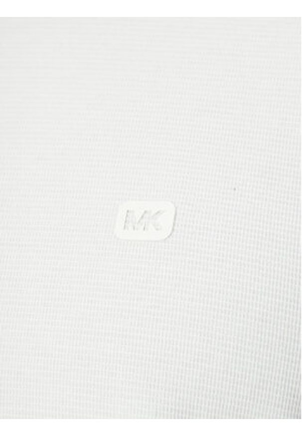 Michael Kors Polo CS552GZH5J Biały Regular Fit. Typ kołnierza: polo. Kolor: biały. Materiał: bawełna