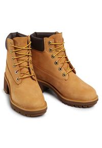 Timberland Trapery Kinsley TB0A25BS231 Żółty. Kolor: żółty. Materiał: nubuk, skóra