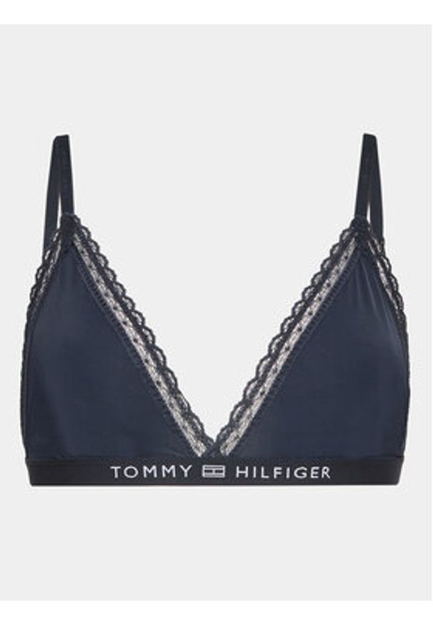 TOMMY HILFIGER - Tommy Hilfiger Biustonosz braletka UW0UW04242 Granatowy. Kolor: niebieski. Materiał: syntetyk