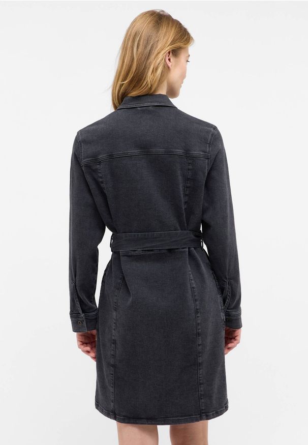 Damska Sukienka Mini Mustang Style Elmira Dress Denim Black 1015588 4000 802. Materiał: denim. Długość: mini