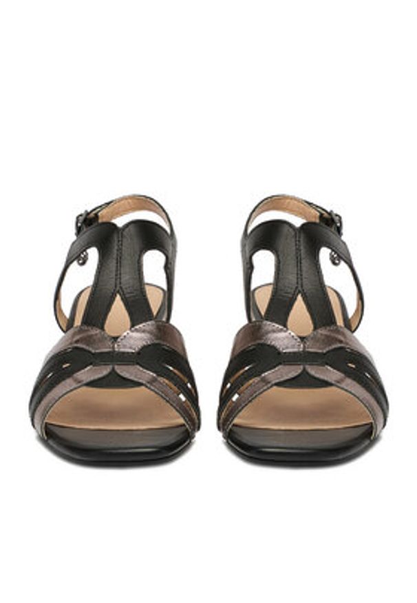 Lasocki Sandały CEO-25F575-1 Czarny. Kolor: czarny. Materiał: skóra