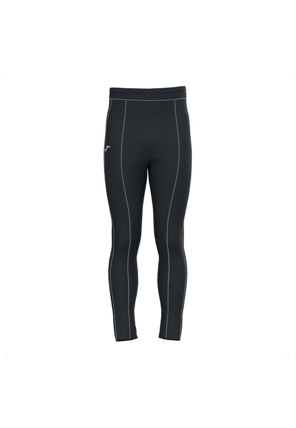 Legginsy do biegania męskie Joma R-Night Long Tights. Kolor: czarny. Sport: bieganie