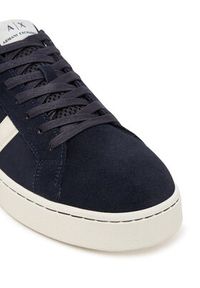 Armani Exchange Sneakersy XM001752 AF18074 MB005 Granatowy. Kolor: niebieski. Materiał: skóra