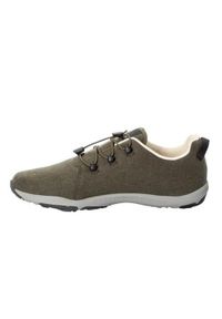 Buty do chodzenia męskie Jack Wolfskin Spirit Wool Low. Kolor: zielony. Materiał: tkanina, wełna. Szerokość cholewki: normalna. Sport: turystyka piesza