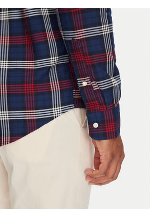 TOMMY HILFIGER - Tommy Hilfiger Koszula Herit Oxford MW0MW39681 Granatowy Regular Fit. Kolor: niebieski. Materiał: bawełna