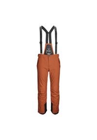 Spodnie narciarskie Killtec Larok. Kolor: wielokolorowy, pomarańczowy, brązowy. Sezon: zima. Sport: narciarstwo #1