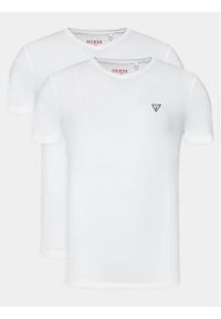 Guess Komplet 2 t-shirtów Caleb U97G03 KCD31 Biały Regular Fit. Kolor: biały. Materiał: bawełna