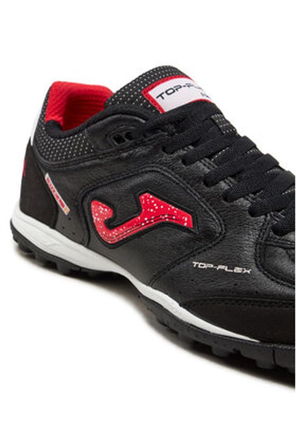 Joma Buty do piłki nożnej Top Flex Turf TOPW2401TF Czarny. Kolor: czarny. Materiał: skóra