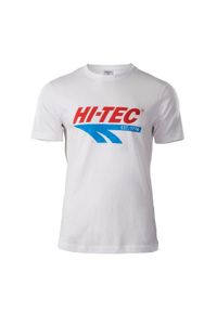 Hi-tec - Koszulka męska Hi-Tec Retro - biała, Rozmiar XXL. Kolor: biały. Materiał: bawełna #1