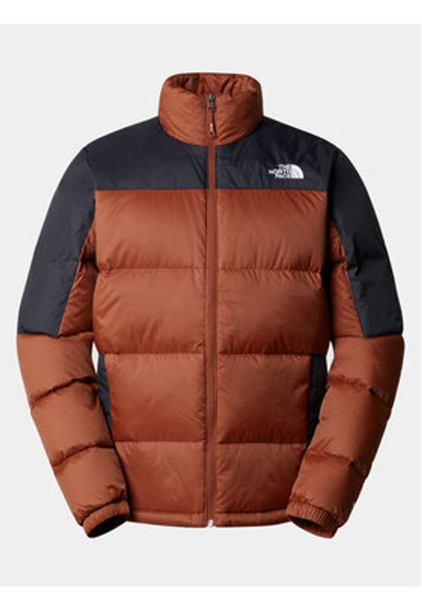 The North Face Kurtka puchowa Diablo NF0A4M9J Brązowy Regular Fit. Kolor: brązowy. Materiał: syntetyk