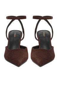 DeeZee Czółenka CEO-CWBFS11610 Brązowy. Kolor: brązowy. Materiał: materiał #7