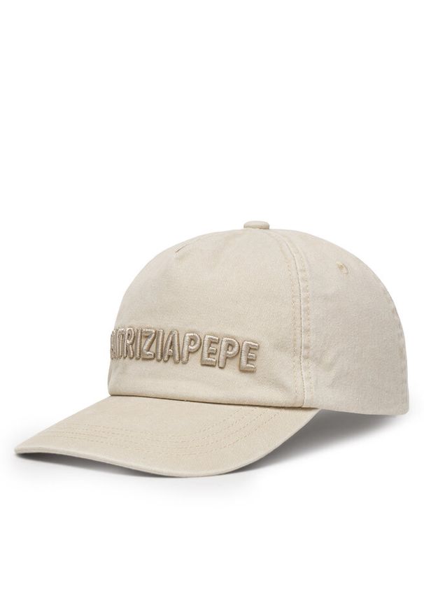 Czapka z daszkiem Patrizia Pepe. Kolor: beżowy