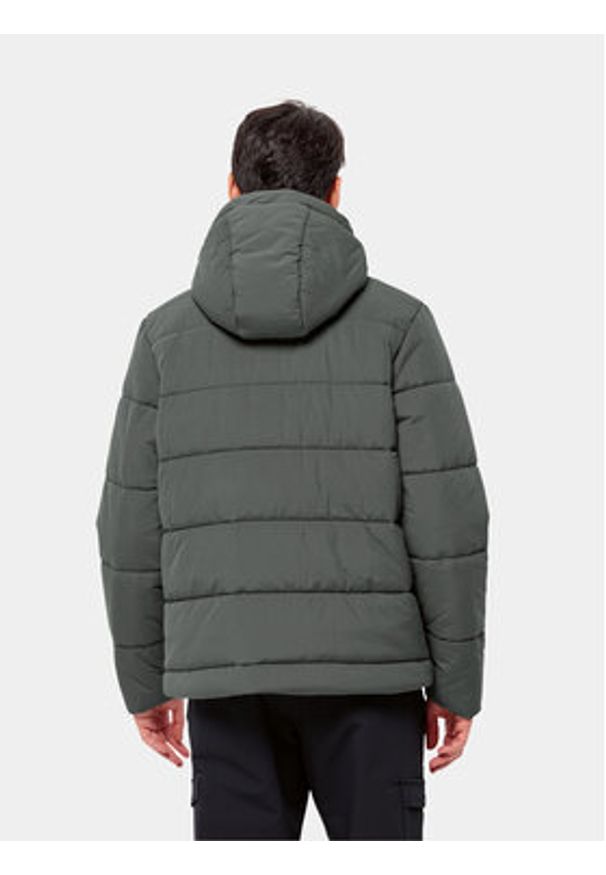 Jack Wolfskin Kurtka zimowa Karolinger Jkt 1207831 Zielony Regular Fit. Kolor: zielony. Materiał: syntetyk. Sezon: zima